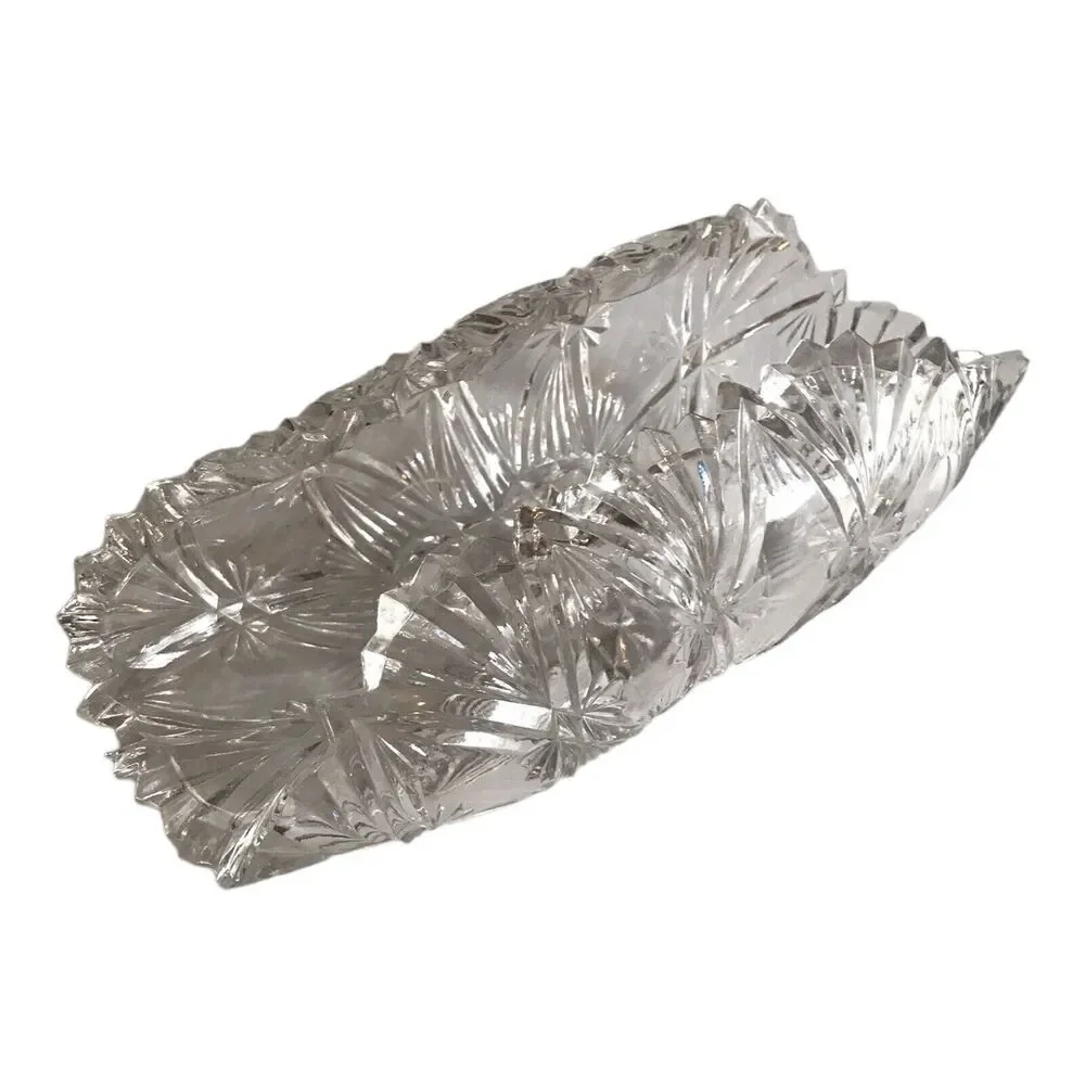 Antique Duncan & Miller Relish Dish‎ clear EAP